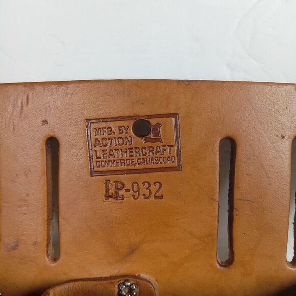Vintage Action Leathercraft Tool Belt LP- 932 Commerce, CA - Picture 2 of 6